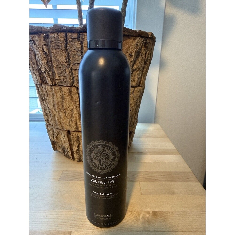 Tweak'd by Nature 2XL FIBER LIFT Dry Volumizing Spray Kauri Amber Resin